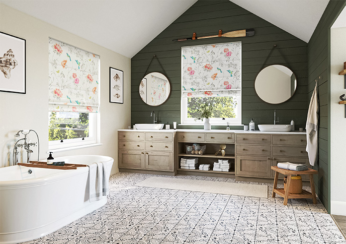 Borneo, Orchid - Twist&Fit Roman Blind - Image 6
